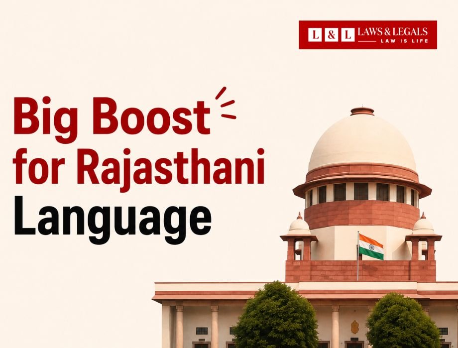 Big Relief for Rajasthani Language: Supreme Court Says State Can Introduce It in Education System