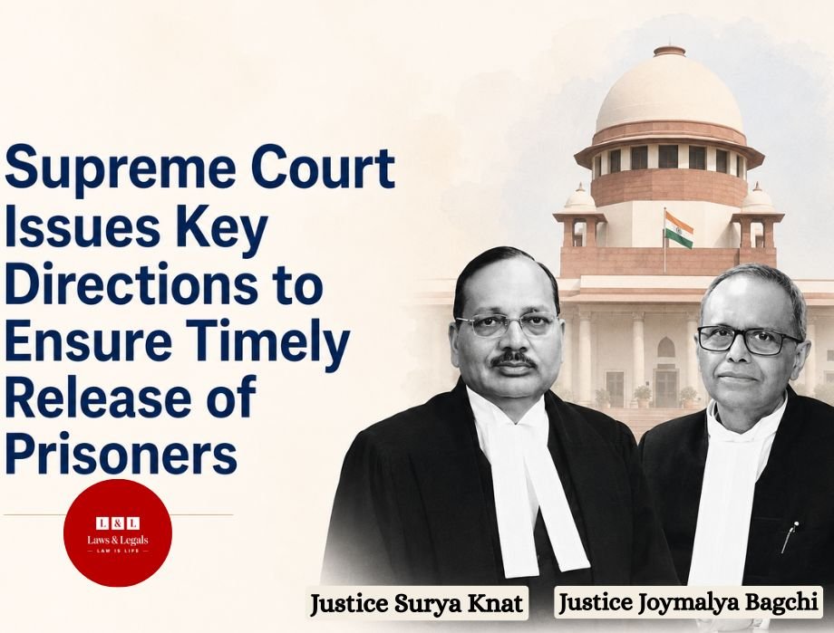 SC Orders Faster Release Of Prisoners After Bail, Acquittal Or Sentence Suspension