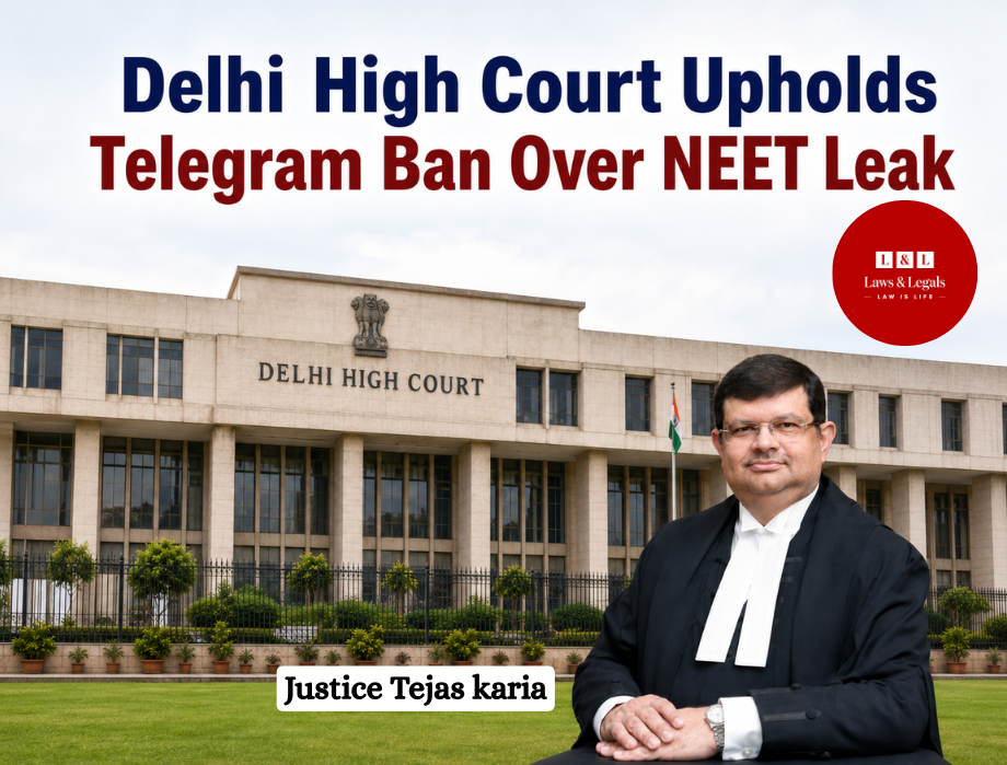 HC Refuses Relief to Telegram, Says Temporary Block Was Necessary to Protect NEET Exam Integrity