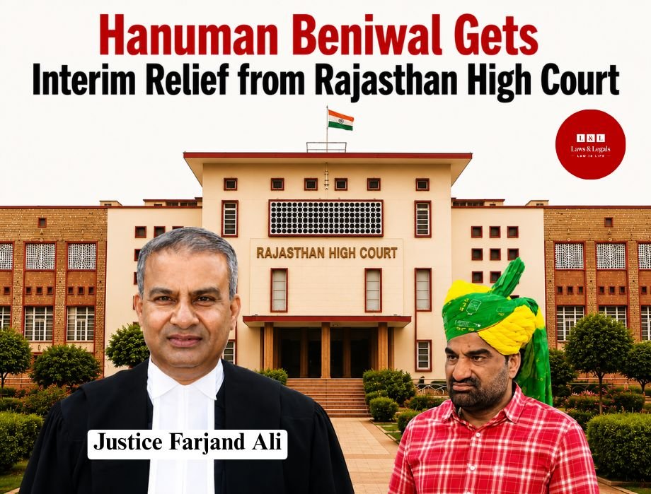Rajasthan HC Stays Coercive Action Against Hanuman Beniwal
