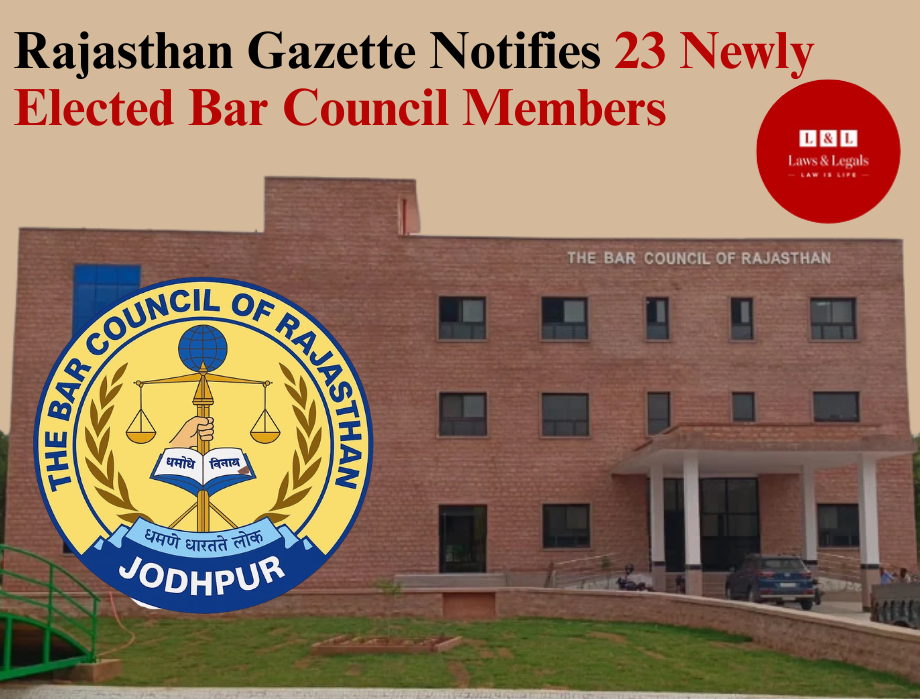 23 Advocates Officially Notified as BCR Members, 5 Women Among Them