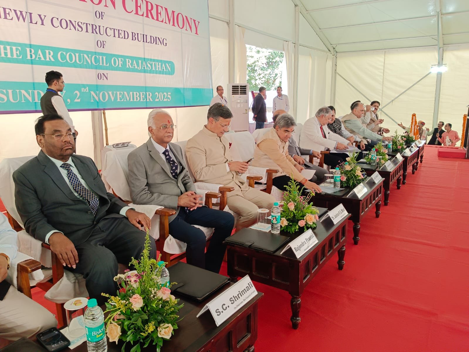 CM Bhajanlal Sharma to virtually inaugurate the new Bar Council of Rajasthan building, at Rajasthan High Court, Jodhpur.