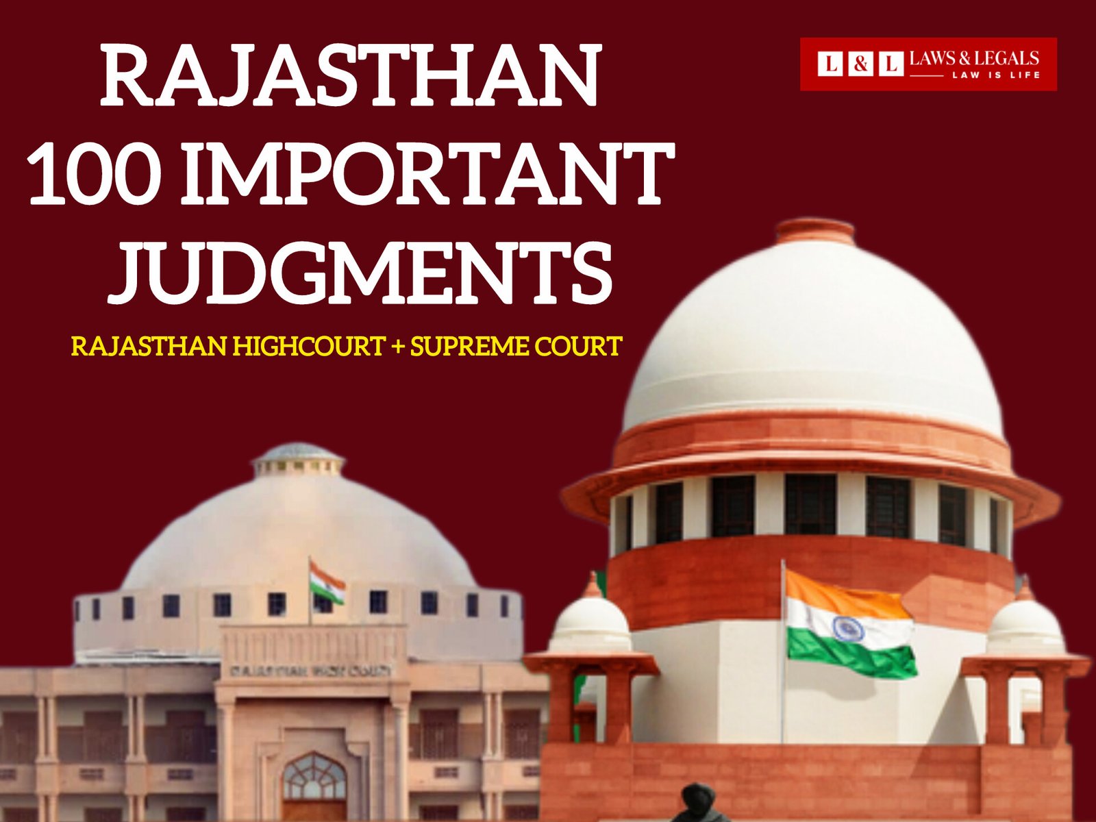 100 Most Important Supreme Court and Rajasthan High Court Decisions Shaping Rajasthan