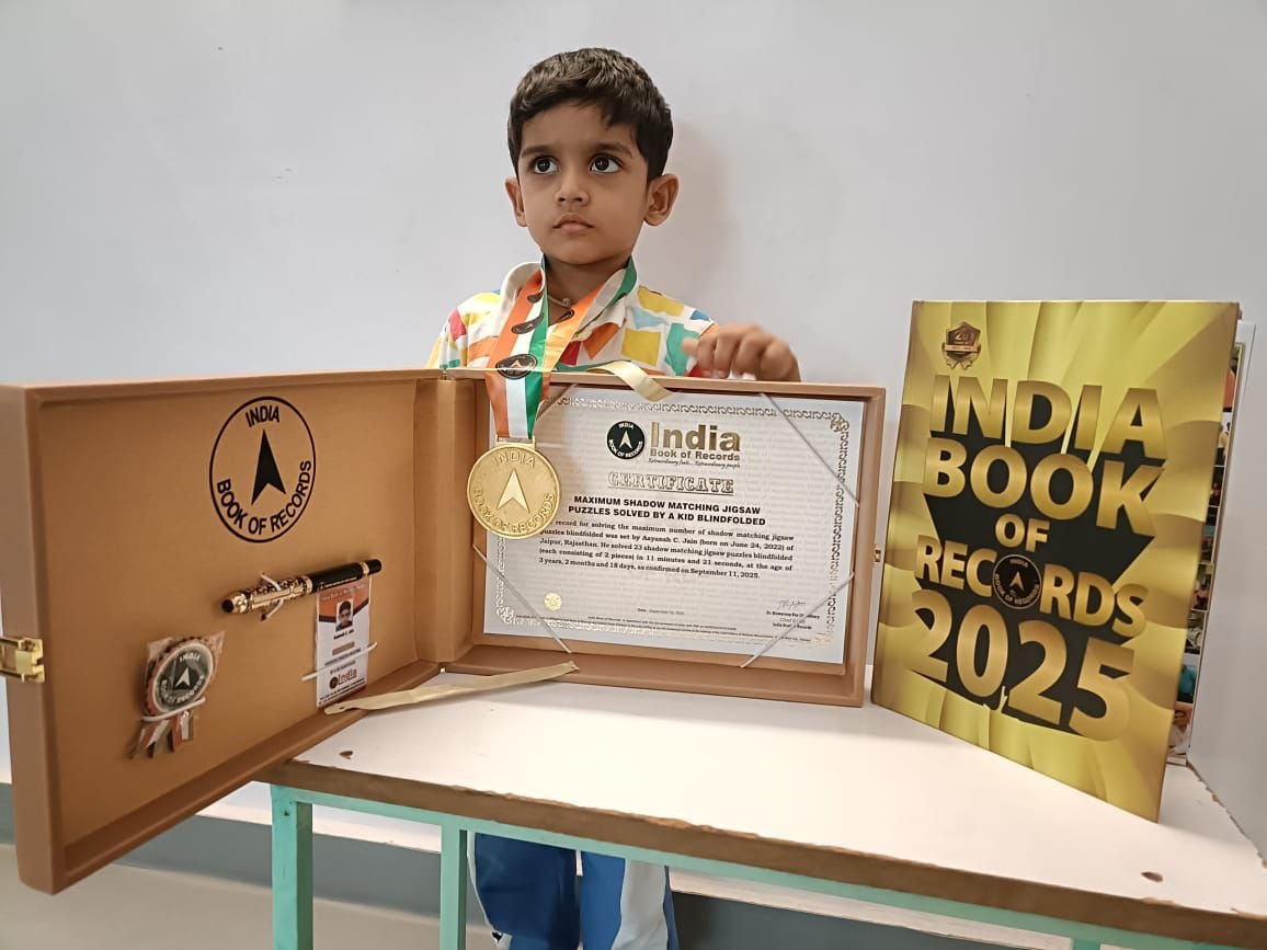 Aayansh C. Jain Honored by World Book of Records London; Invited to UK Parliament for International Recognition