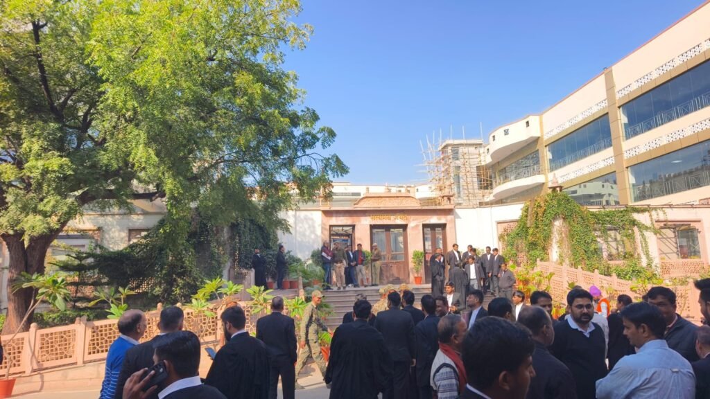 Rajasthan High Court Receives Sixth Bomb Threat; High Security Search Operation Launched