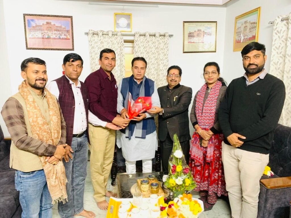 Rajasthan High Court Advocates Association Meets Law Minister Jogaram Patel in Jodhpur