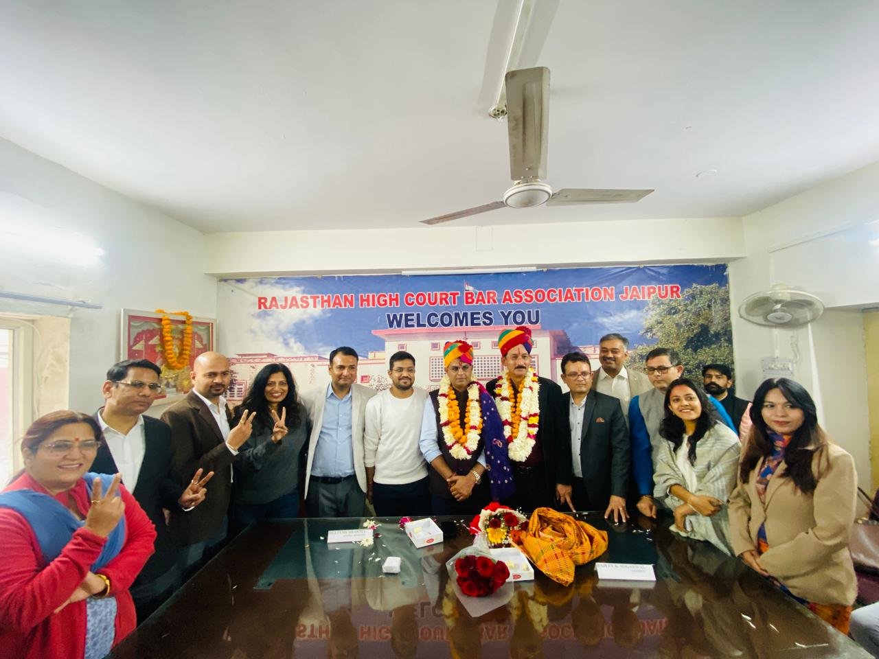 Newly Elected Office Bearers of Rajasthan High Court Bar Association Take Charge
