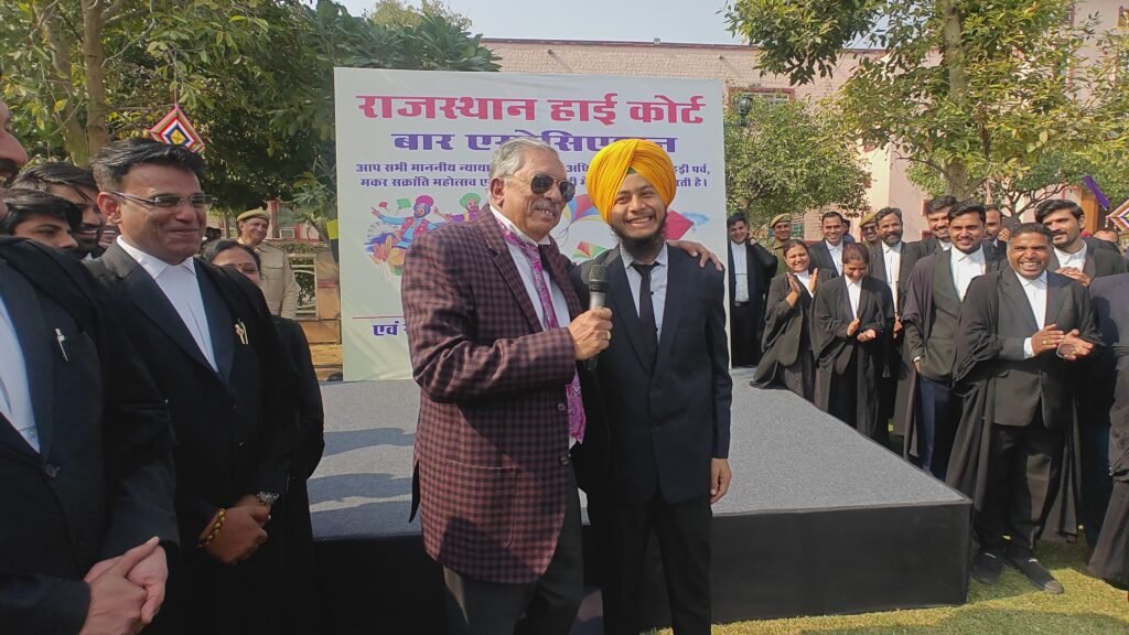 Lohri and Makar Sankranti Celebrated with Enthusiasm at Rajasthan High Court Jaipur Bench