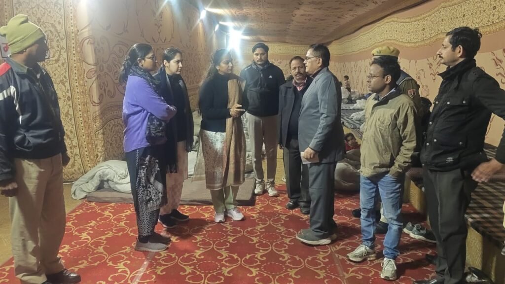 Judicial Officers Inspect Night Shelters in Jaipur Amid Severe Cold Under RALSA Supervision