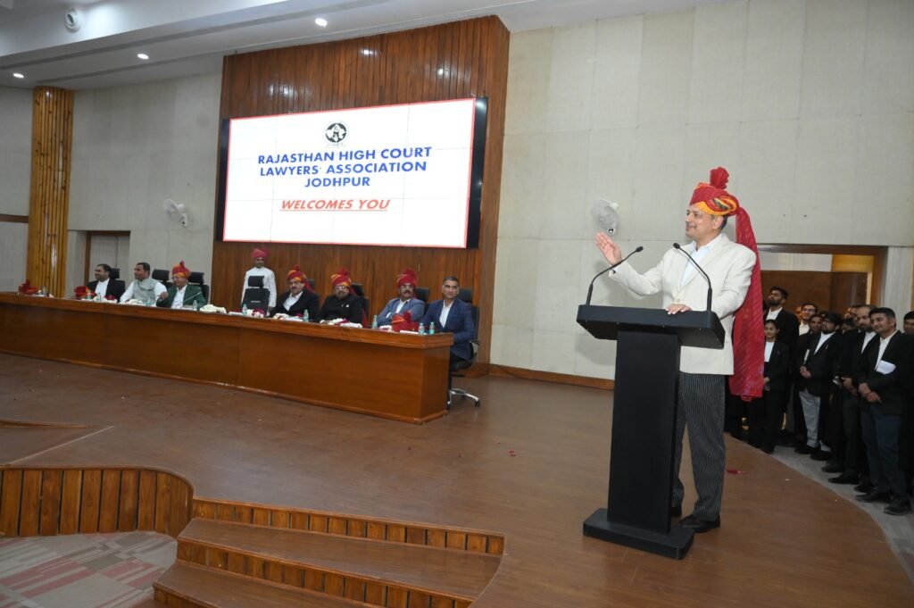 Grand Swearing-In Ceremony of Newly Elected Office Bearers of Rajasthan High Court Lawyers Association, Jodhpur