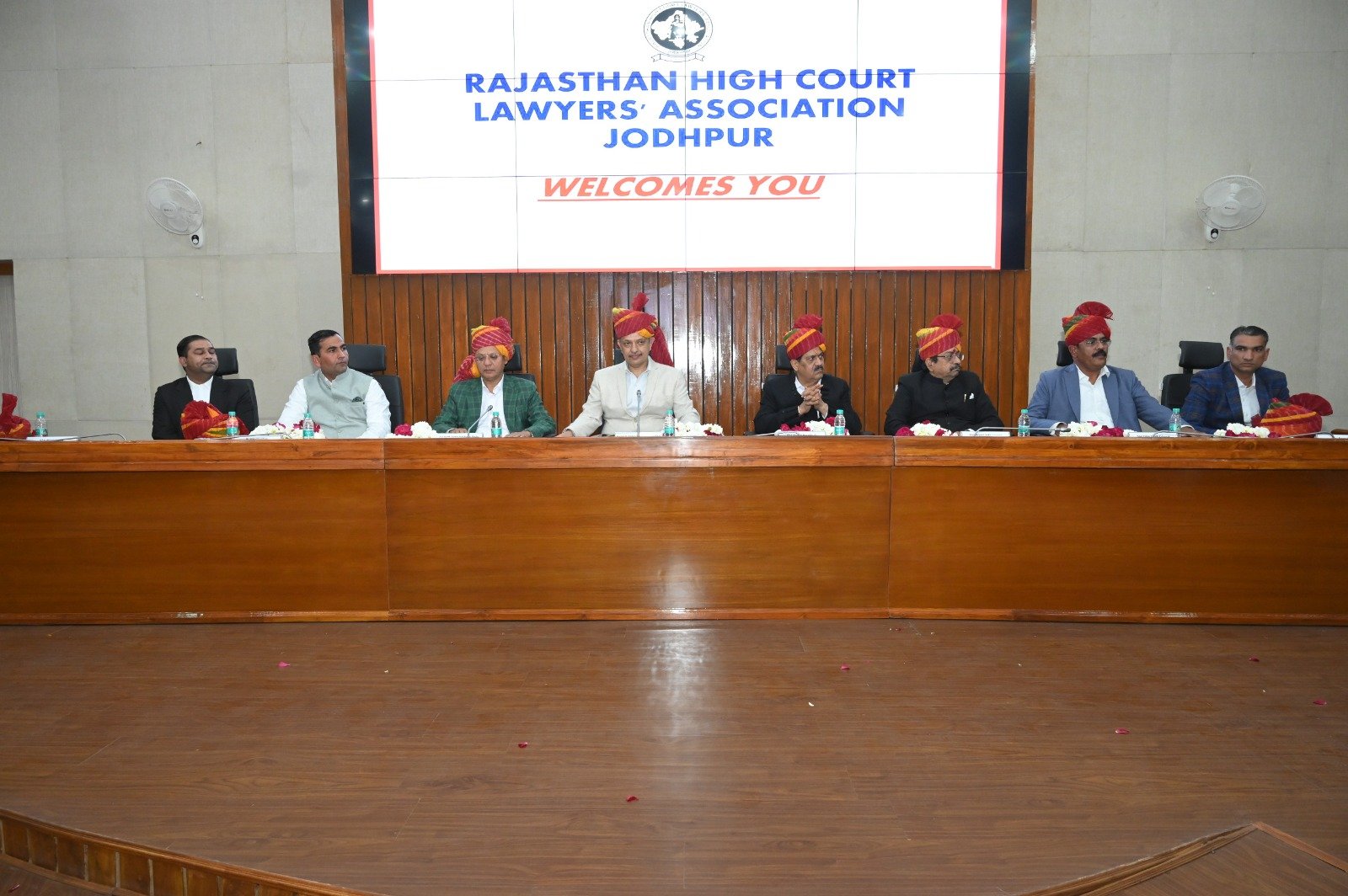 Grand Swearing-In Ceremony of Newly Elected Office Bearers of Rajasthan High Court Lawyers Association, Jodhpur
