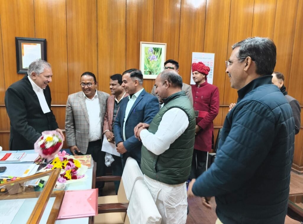 Ajmer Bar Association Delegation Submits 14-Point Demands to Rajasthan High Court Chief Justice