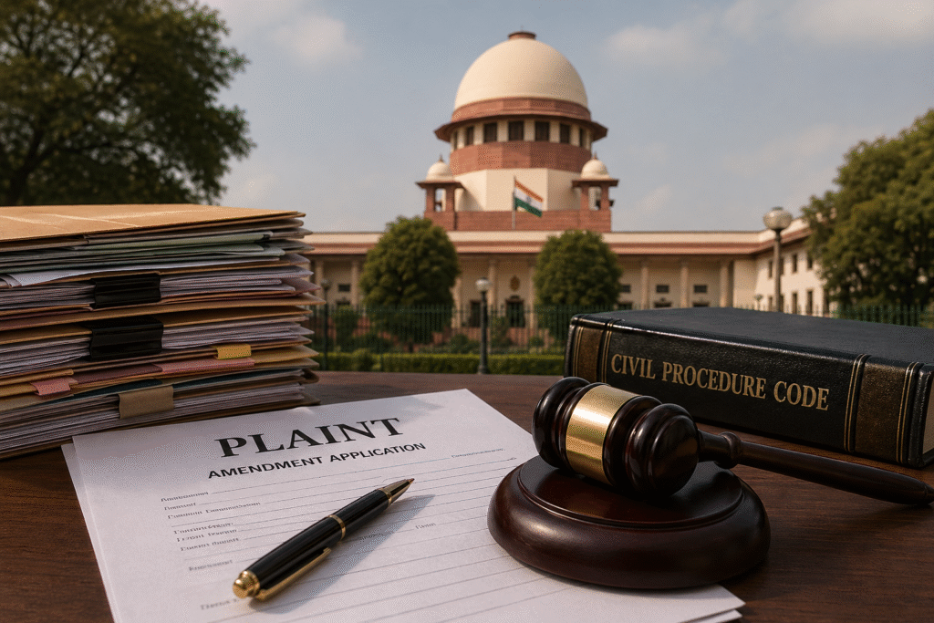 Supreme Court: Plaint Amendment Cannot Be Rejected on Merits, Sets Aside HC Order