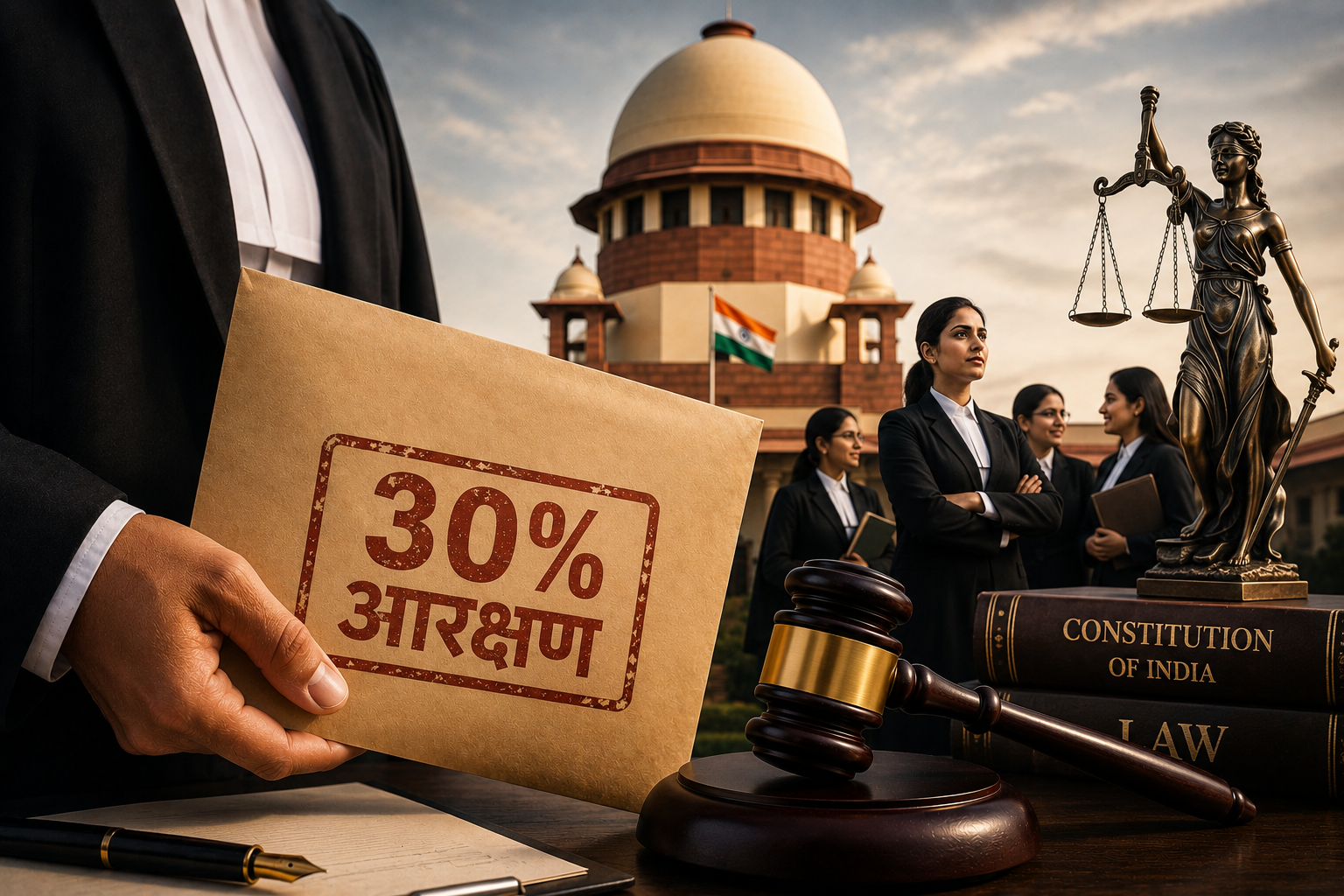 Supreme Court Issues Notice on Plea Seeking 30% Reservation for Women Lawyers in Government Panels