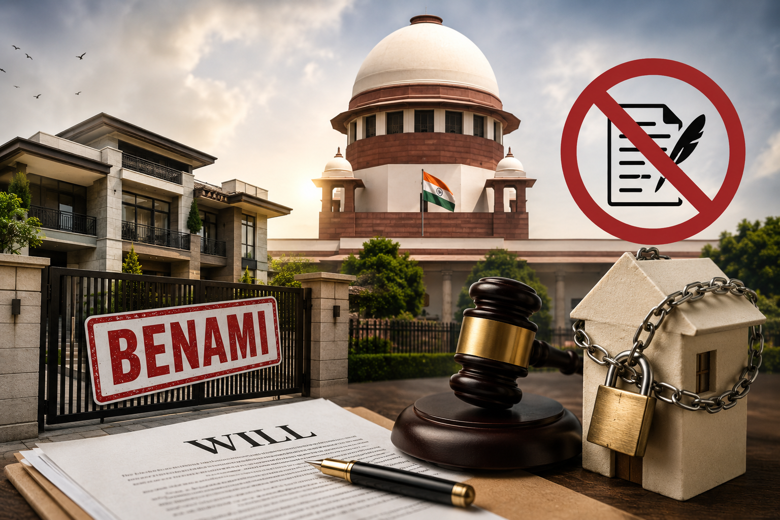 Supreme Court: Benami Property Cannot Be Claimed Through Will or Private Agreements