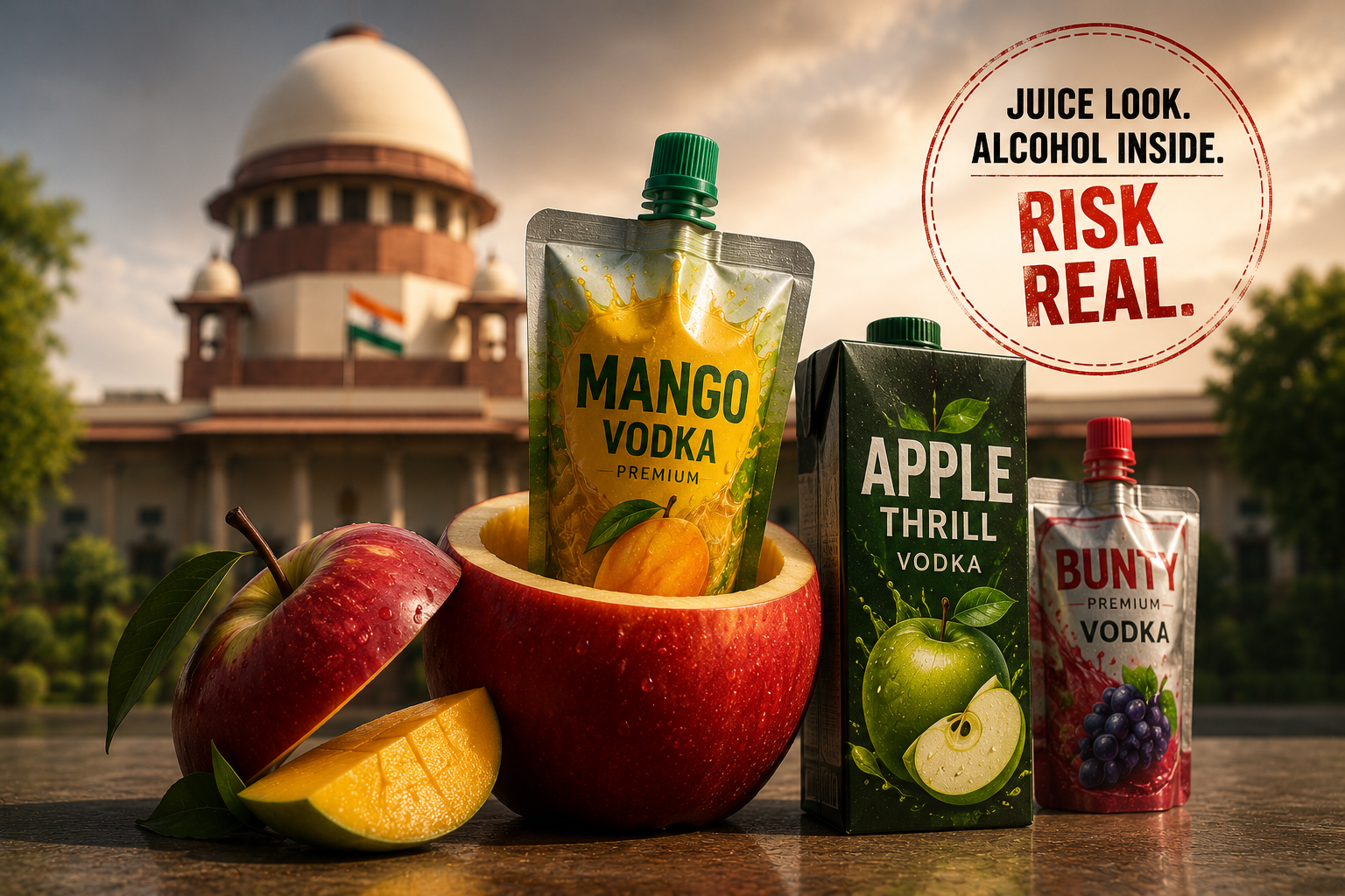Supreme Court Flags ‘Deceptive’ Alcohol Packaging, Seeks Response From Centre And States