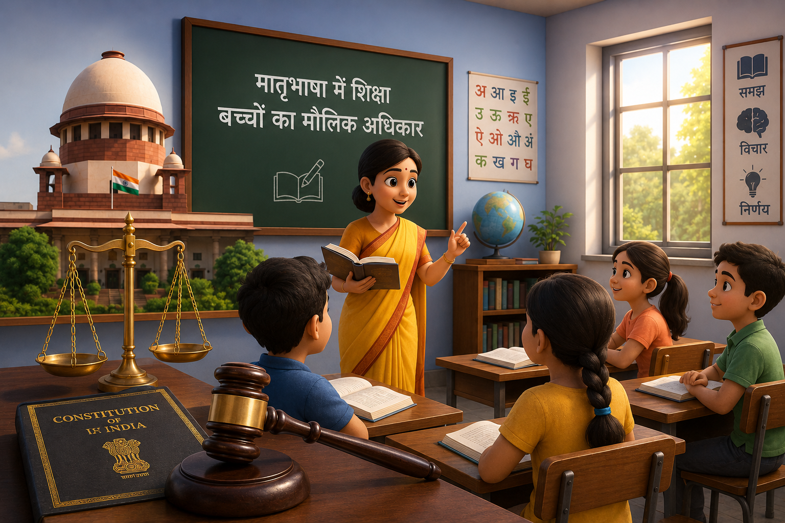 Supreme Court Says Children Have Fundamental Right To Study In Mother Tongue