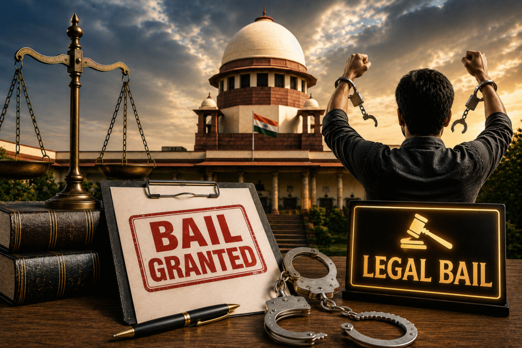 Default Bail Is a Right: Supreme Court Says No Charge Sheet Extension Without Hearing Accused
