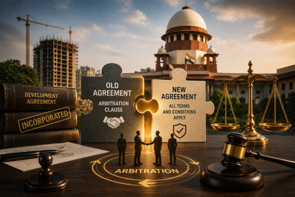 Arbitration Clause Will Apply Even Without Mention In New Contract: Supreme Court