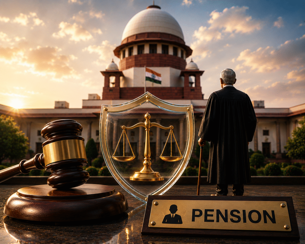 Supreme Court Clarifies Pension Rule: Retired High Court Judges to Get Benefits from 2016 with Arrears