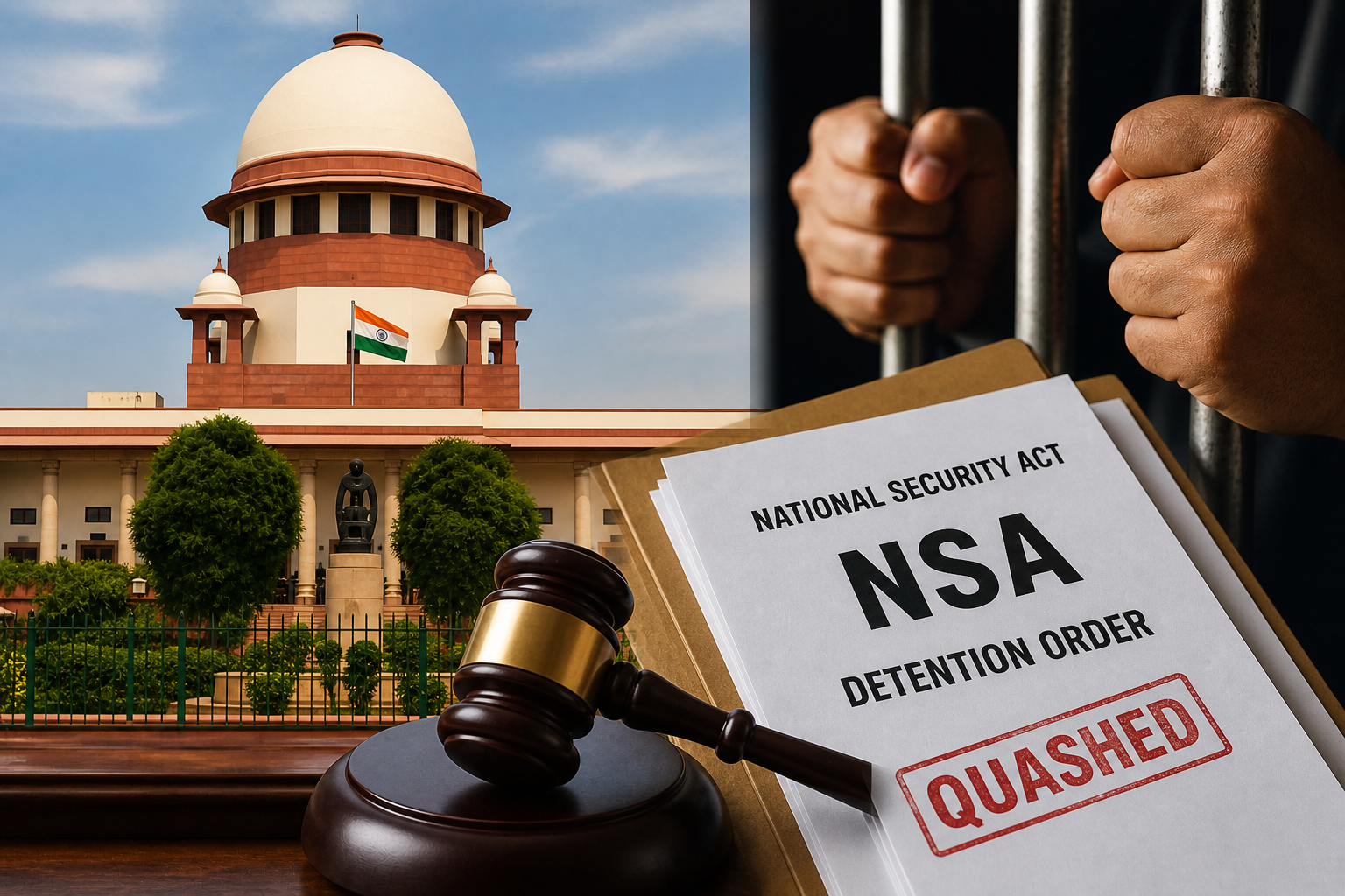 Supreme Court Quashes NSA Detention Over Delay in Considering Representation, Orders Immediate Release