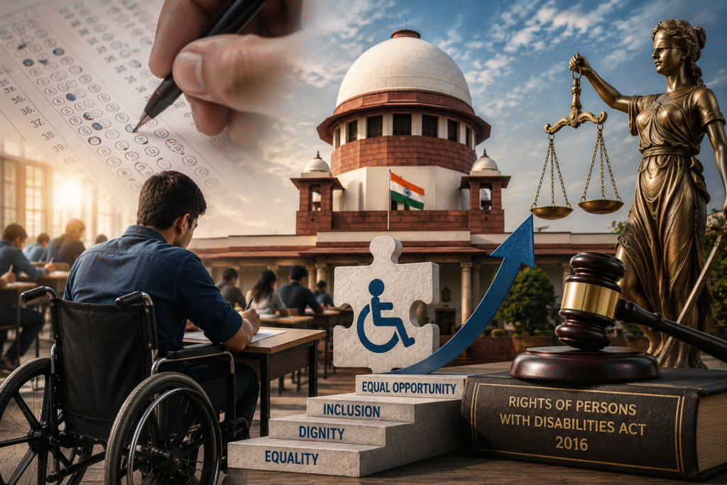 PwBD Candidates Scoring Above Cut-Off Must Get Unreserved Seats: Supreme Court