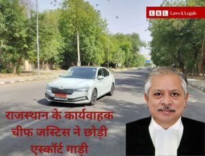Rajasthan High Court Acting Chief Justice Sanjeev Prakash Sharma Gives Up Escort Vehicle Security