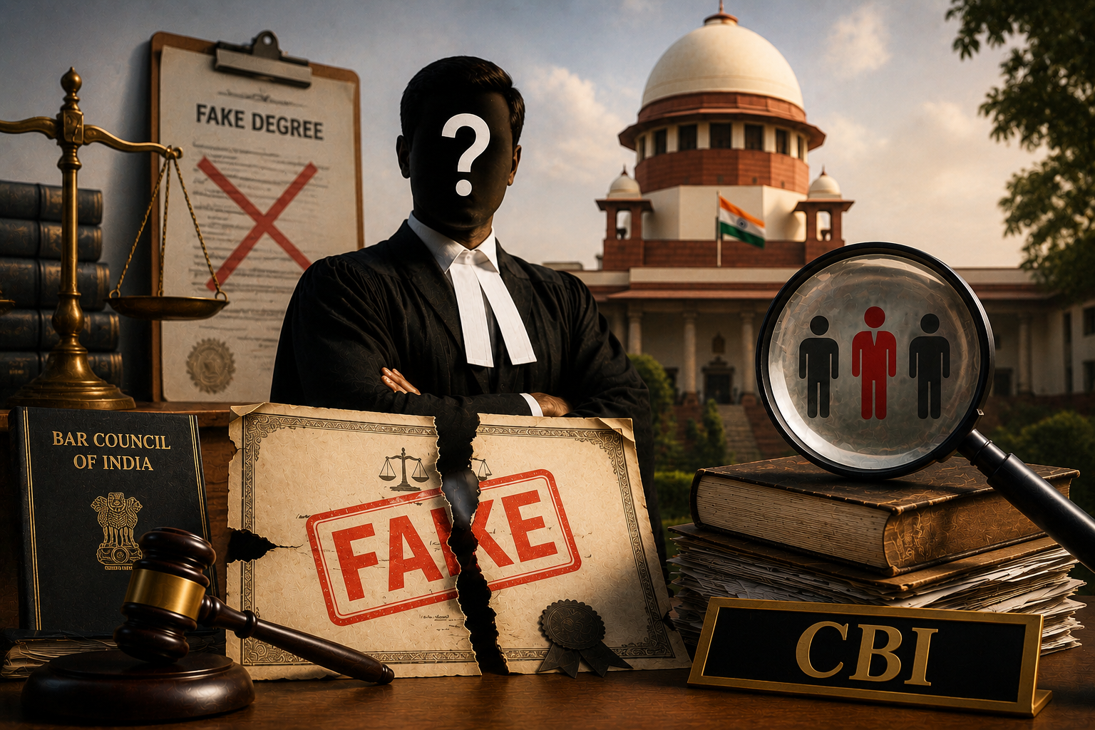 Supreme Court Flags Fake Degree Lawyers, Calls For CBI Probe Into Legal Profession