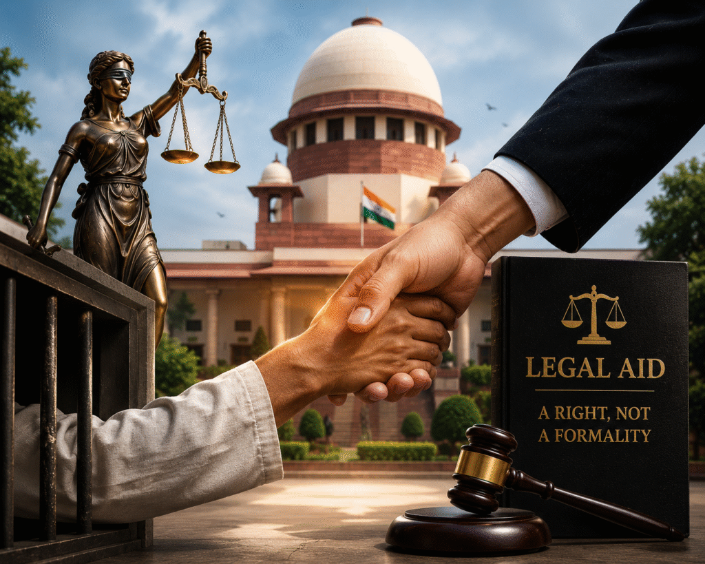Supreme Court Says Effective Legal Aid Is A Fundamental Right, Not A Formality