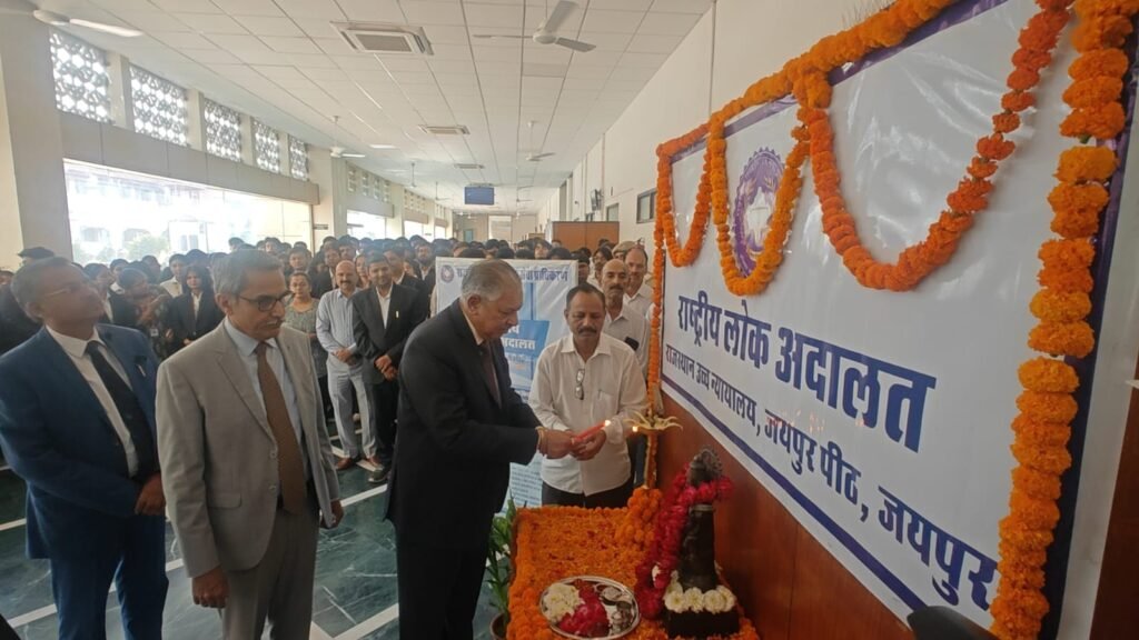 Rajasthan Launches Second National Lok Adalat of 2026, Target to Dispose Nearly 8 Lakh Cases in a Single Day