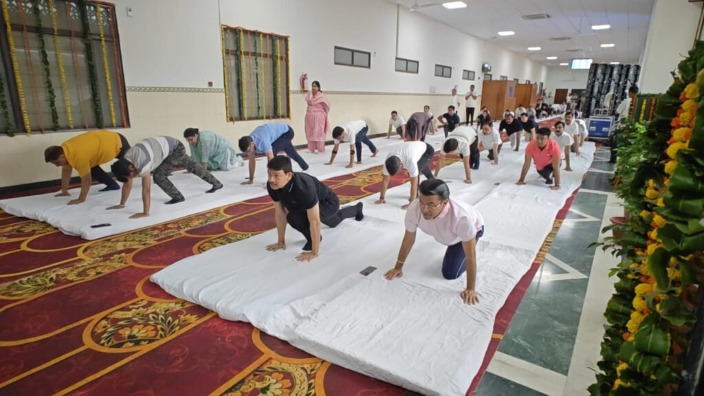 International Yoga Day 2026: Rajasthan High Court Judges and Judicial Officers Participate in Yoga Session in Jaipur