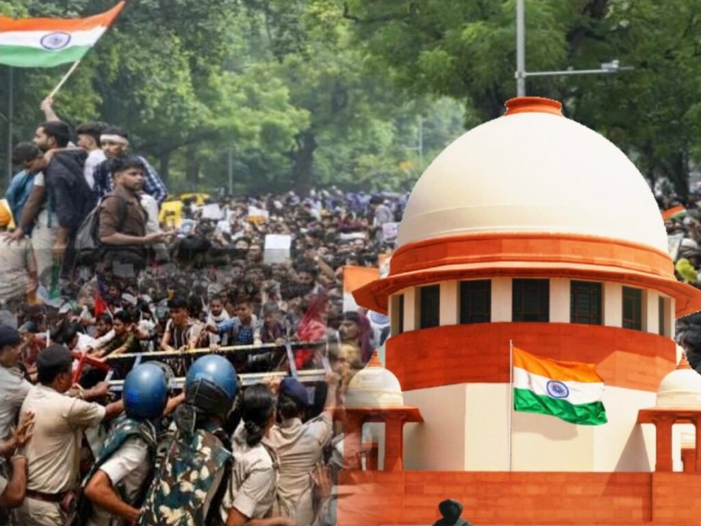 Injured NEET Protester Moves Supreme Court Seeking Mandatory Police Identification