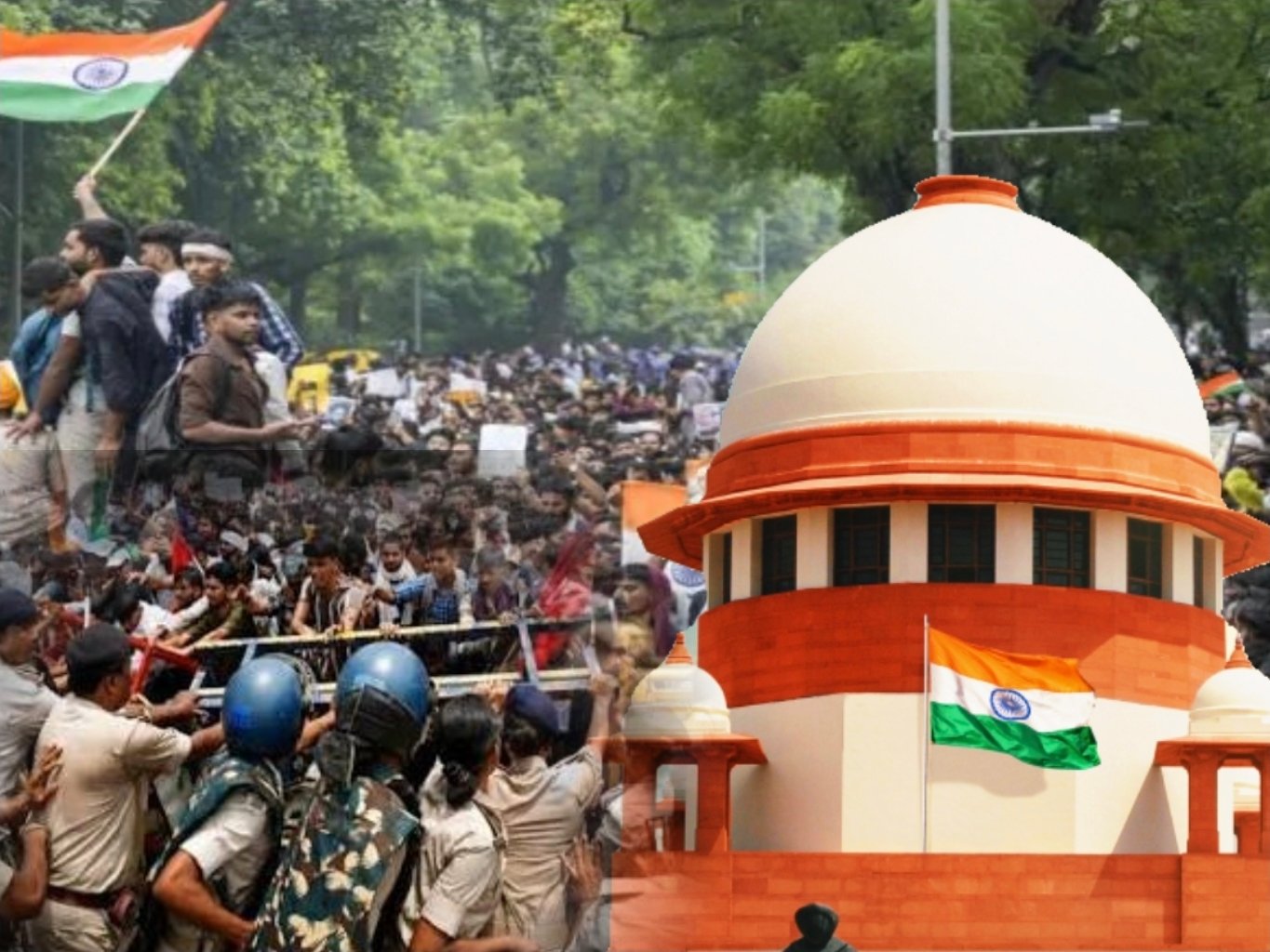 Injured NEET Protester Moves Supreme Court Seeking Mandatory Police Identification