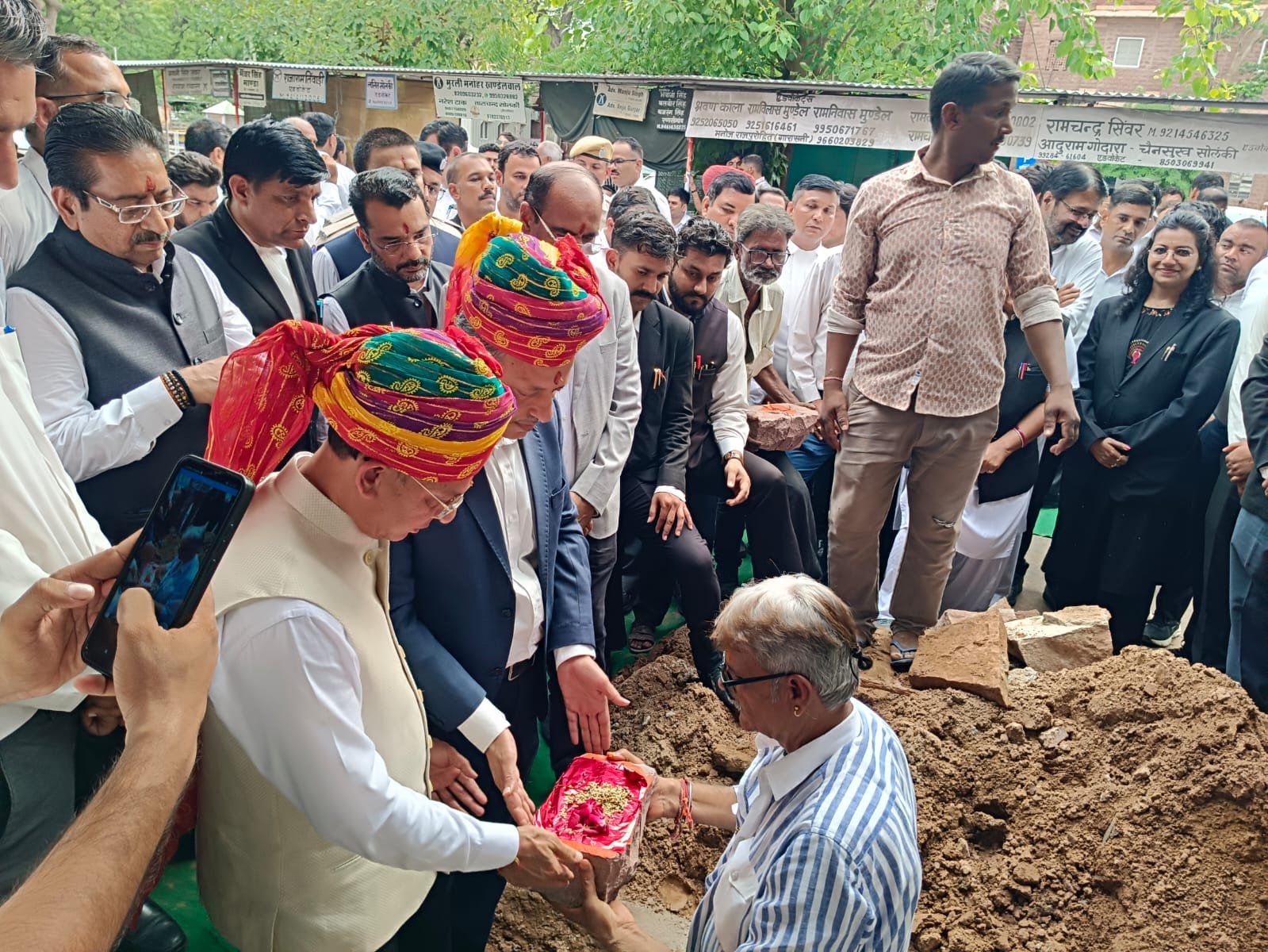 Jodhpur High Court Advocates Association Lays Foundation Stone for Modern Advocates’ Chambers, Launches Official Website