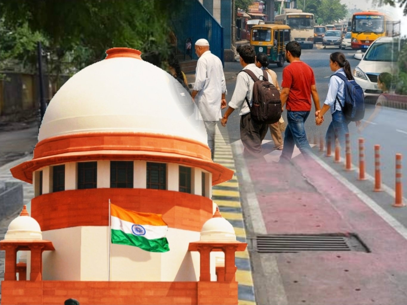 Supreme Court Directs Safe and Encroachment-Free Walkways for Pedestrians
