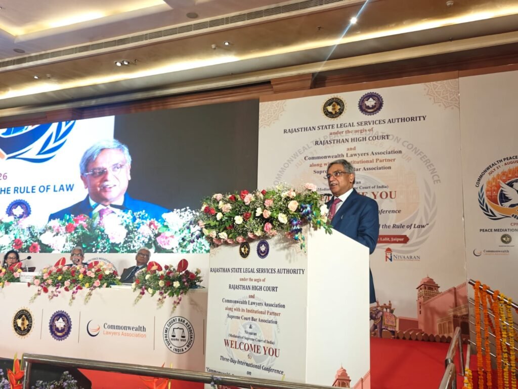 Justice Vikram Nath: 2.3 Crore Pending Cases Can Be Resolved Through Mediation, Jaipur Peace Declaration Adopted