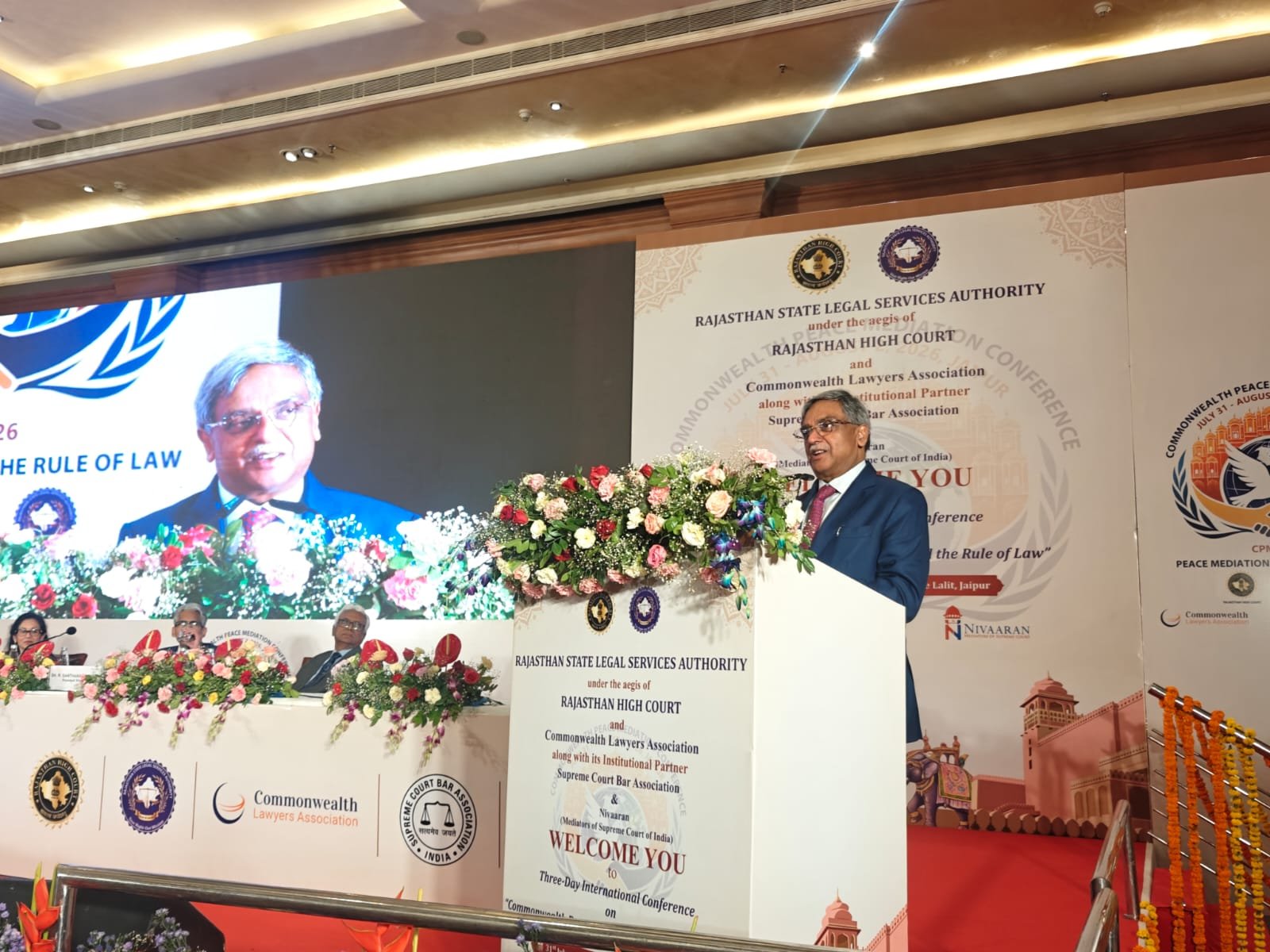 Justice Vikram Nath: 2.3 Crore Pending Cases Can Be Resolved Through Mediation, Jaipur Peace Declaration Adopted