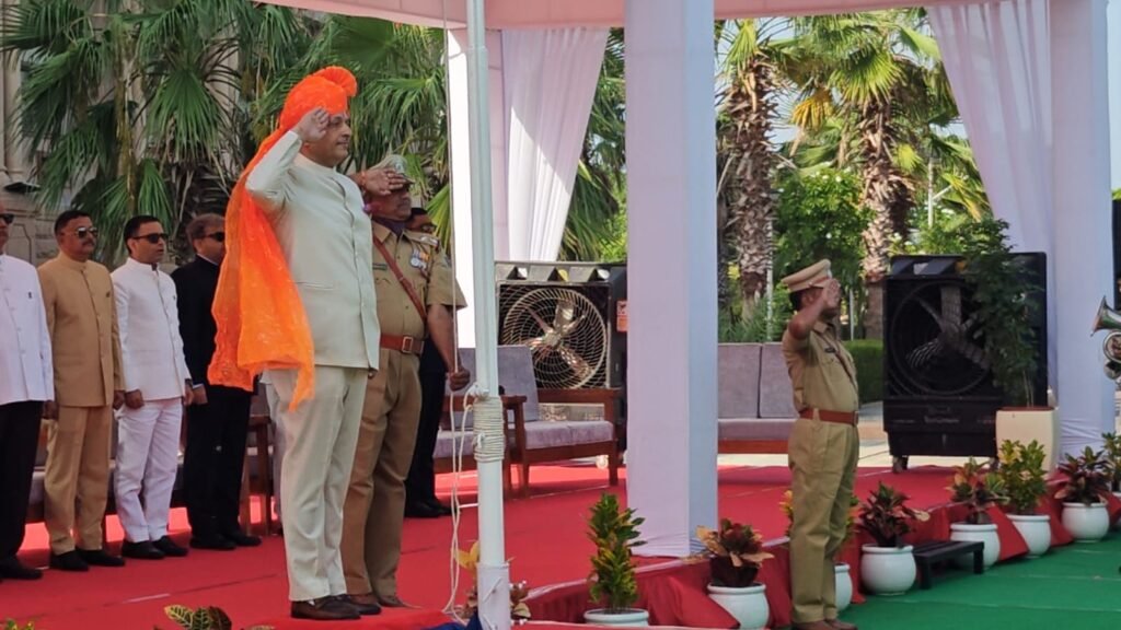 Rajasthan High Court Jodhpur Celebrates Independence Day with Flag Hoisting by Justice Pushpendra Singh Bhati