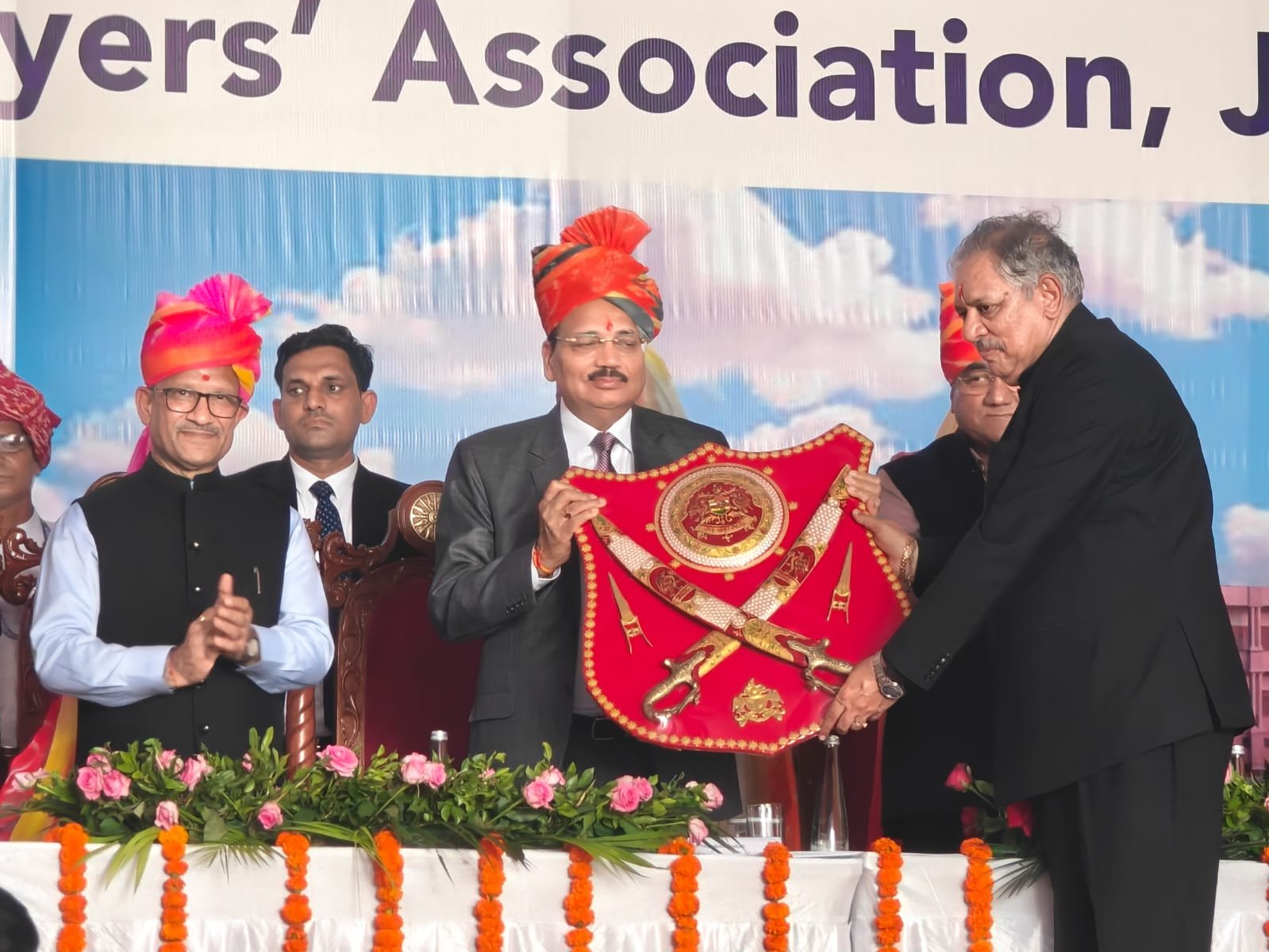 CJI Justice Surya Kant Felicitated in Jodhpur at Rajasthan High Court Heritage Complex