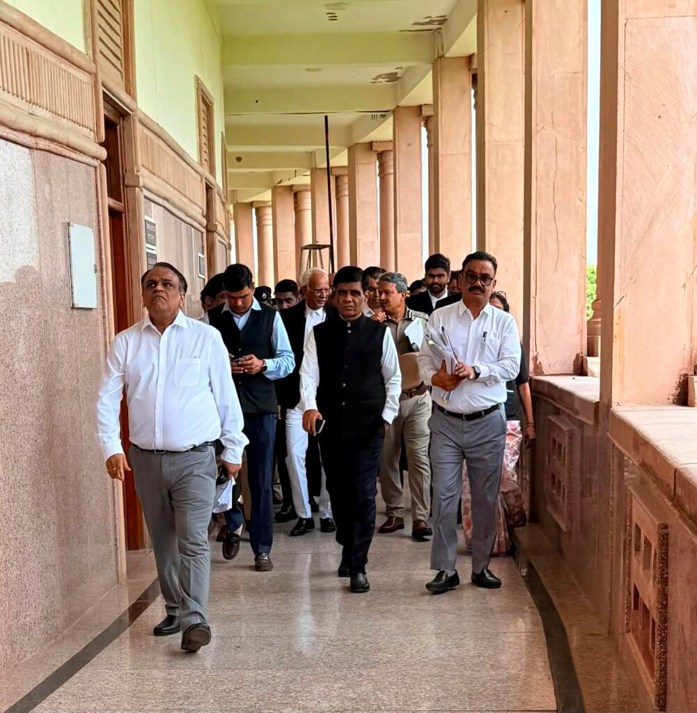 Rajasthan High Court Dome Safety Concern: DG and Officials Inspect Jodhpur High Court Building