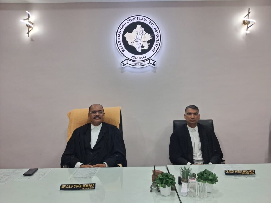 Hanumangarh Bar Association President Receives Alleged Threats via WhatsApp Call, Lawyers’ Association Seeks FIR