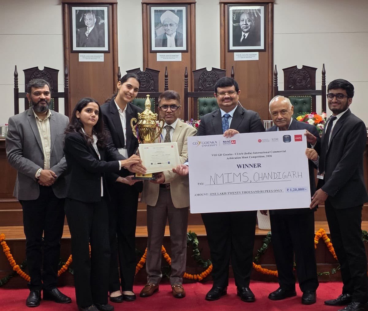 Justice Ashok Kumar Jain Addresses GD Goenka–CIArb International Commercial Arbitration Moot Competition 2026