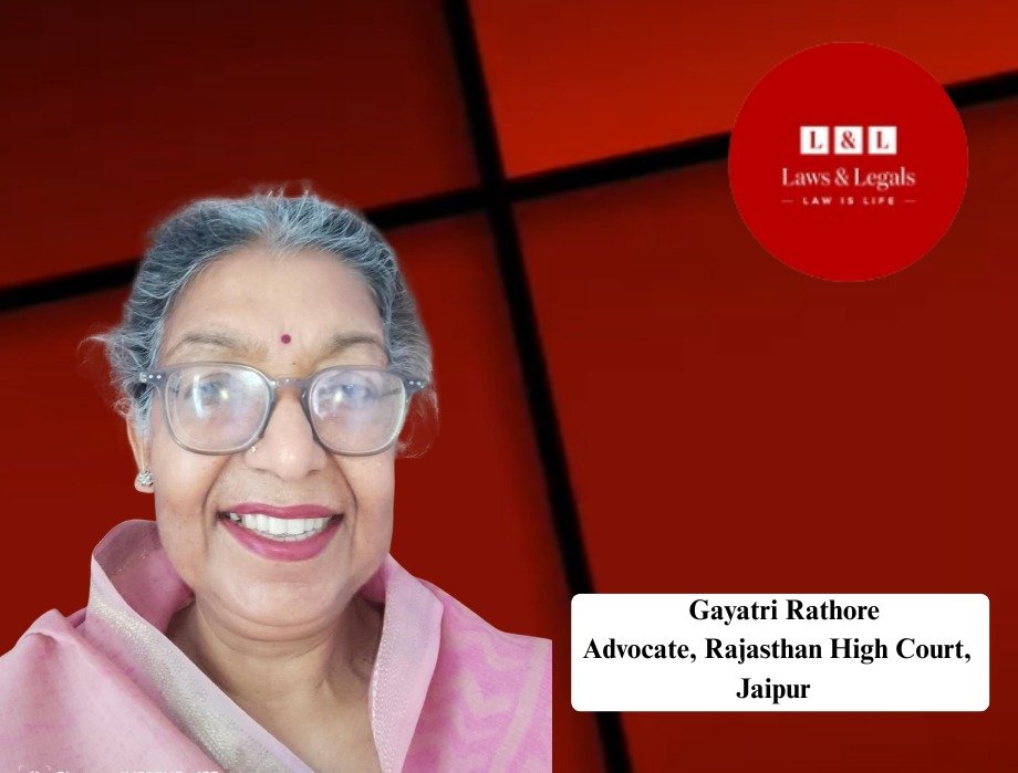 Gayatri Rathore Nominated as Rajasthan Bar Council Member; First Woman Senior Advocate of Rajasthan High Court Gets New Responsibility