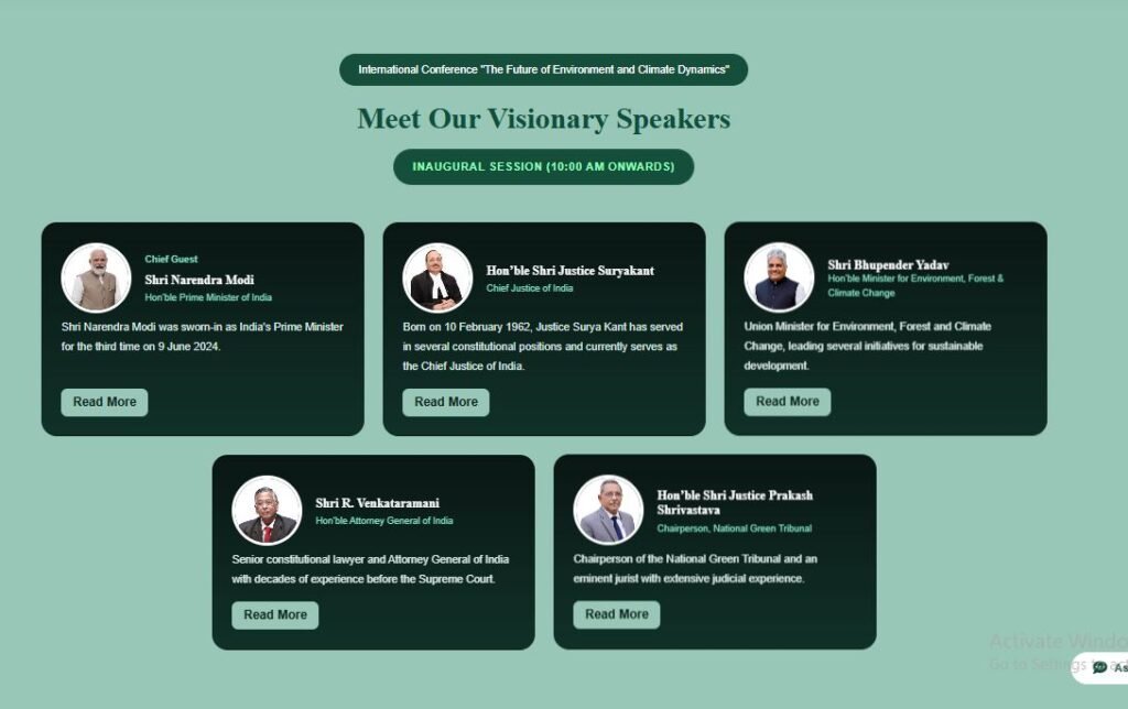 Rajasthan Chief Justice Sanjay K. Agrawal and Justice Vineet Mathur to Attend Two-Day Global Conference at Vigyan Bhawan