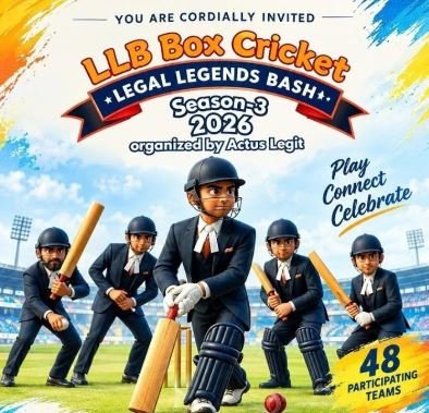 Jaipur to Host Legal Legends Box Cricket League Season 3 on October 10; 48 Teams of Advocates to Compete