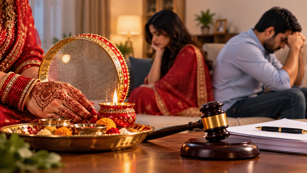 Jaipur Family Court Ends 13-Year Marriage, Cites Karwa Chauth Fast for Another Man as Mental Cruelty