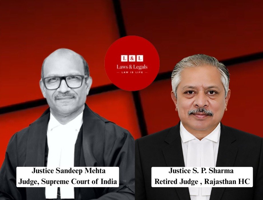 Justice SP Sharma Breaks Silence on Justice Sandeep Mehta Allegations, Says ‘Professional Jealousy’ Possible