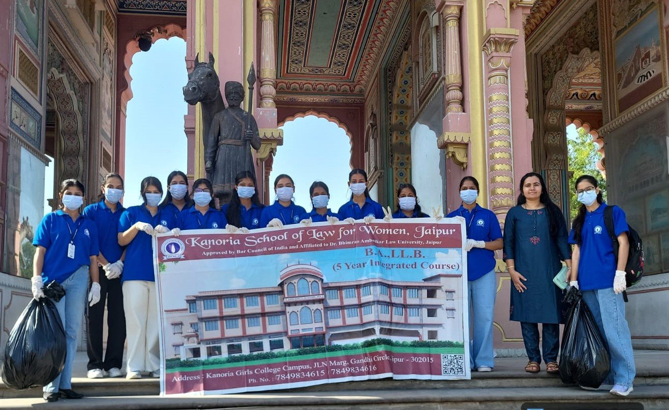 SEO Title Gandhi Jayanti: Kanoria School of Law for Women Students Organise Cleanliness Drive in Jaipur