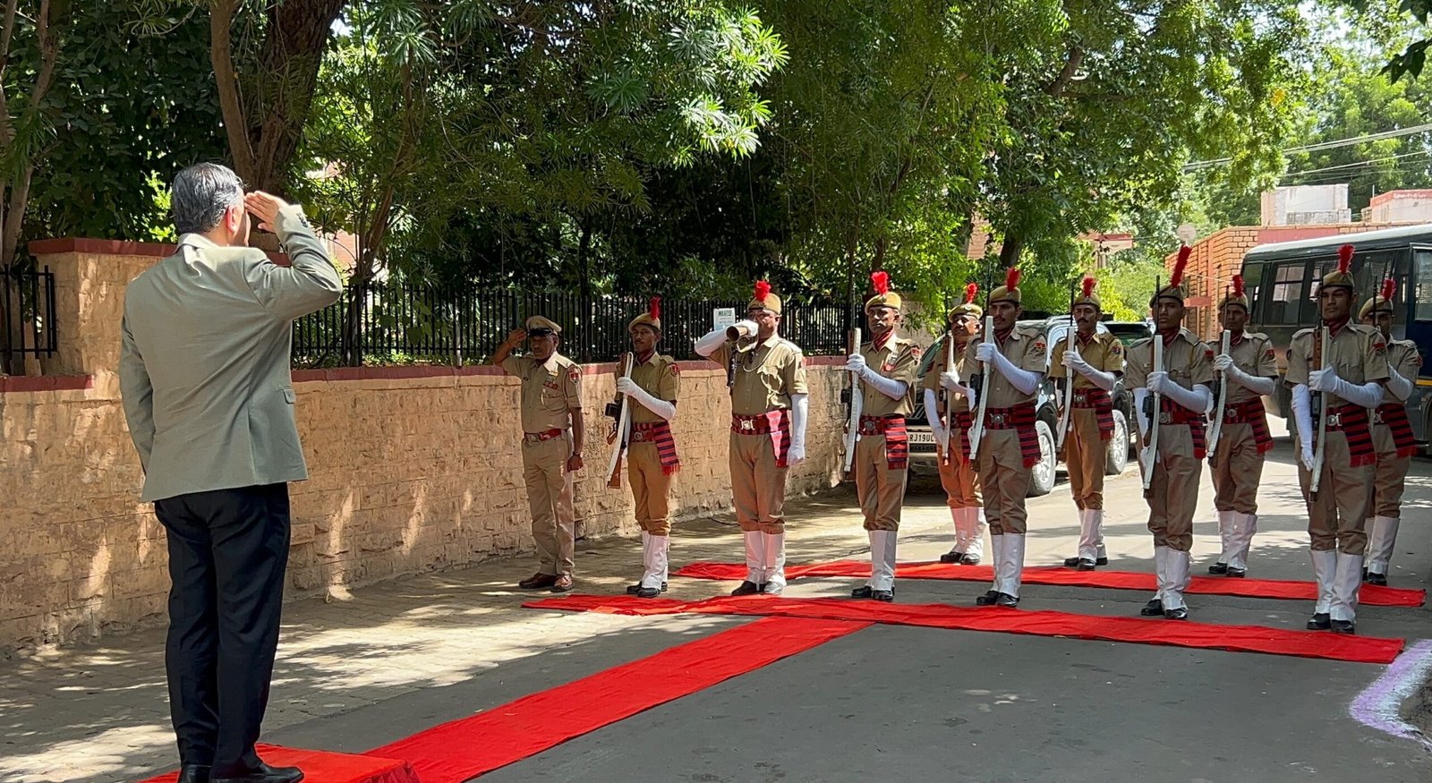 J&K High Court Chief Justice P.S. Bhati Reaches Jodhpur on First Rajasthan Visit After Appointment