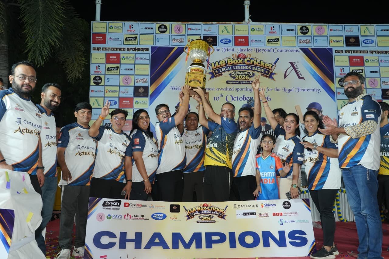 The Legal Mafia Clinches Legal Legends Bash Season-3 2026 Title, Defeats JS Tigers in Thrilling Final